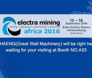 Chaeng Will Attend the South Africa international Exhibition